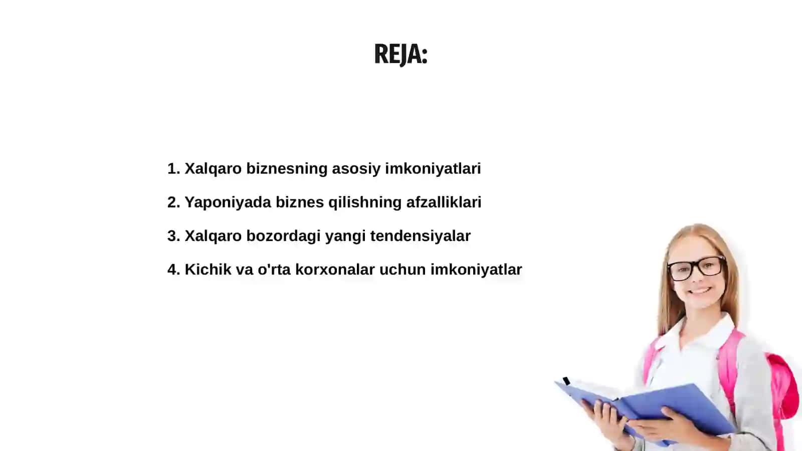 Xalqaro biznesdagi imkoniyatlar 2