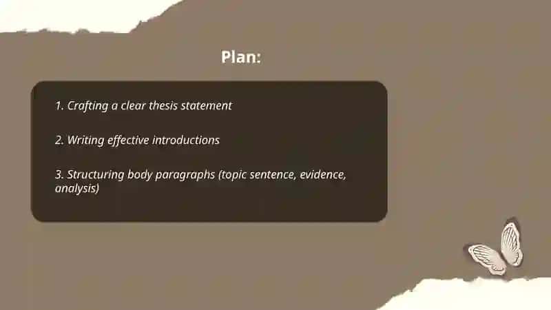 Essay structure and argumentation 2