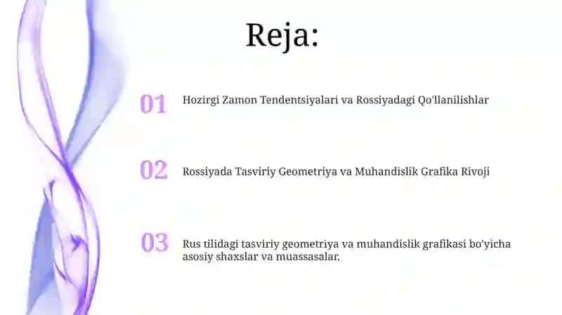 Rus tilidagi tasviriy geometriya va muhandislik grafikasi bo'yicha asosiy shaxslar va muassasalar 2
