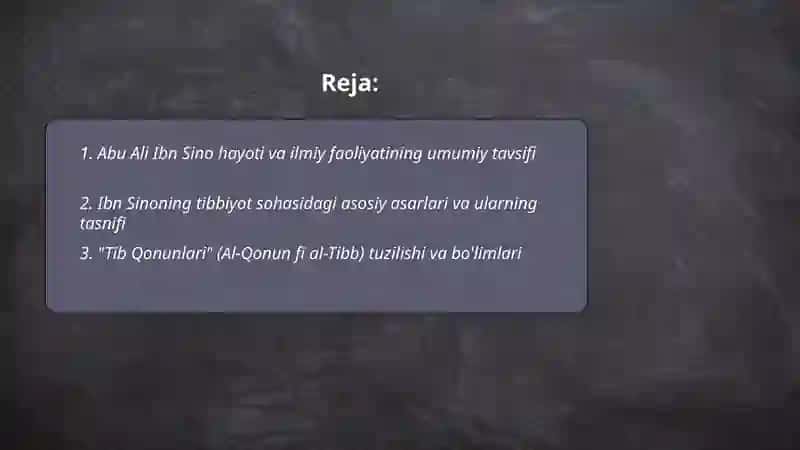Tib Qonunlari 2