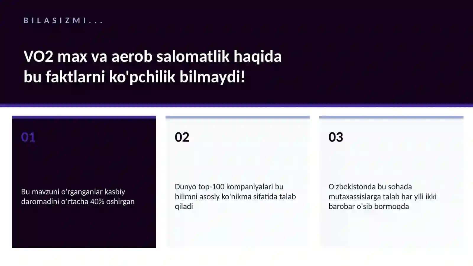 VO2 max va aerob salomatlik 2