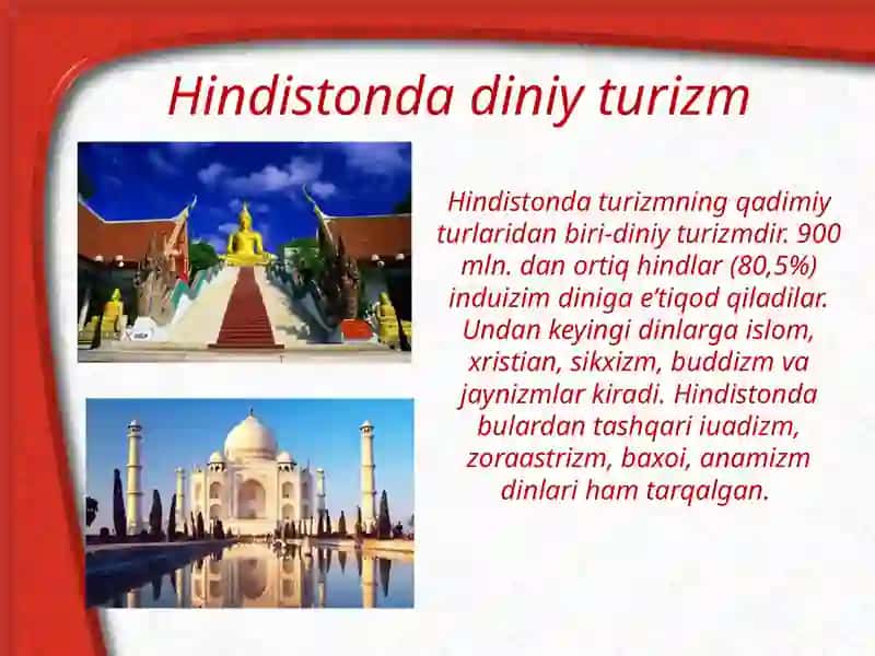 Hindistonda Diniy Turizm 2