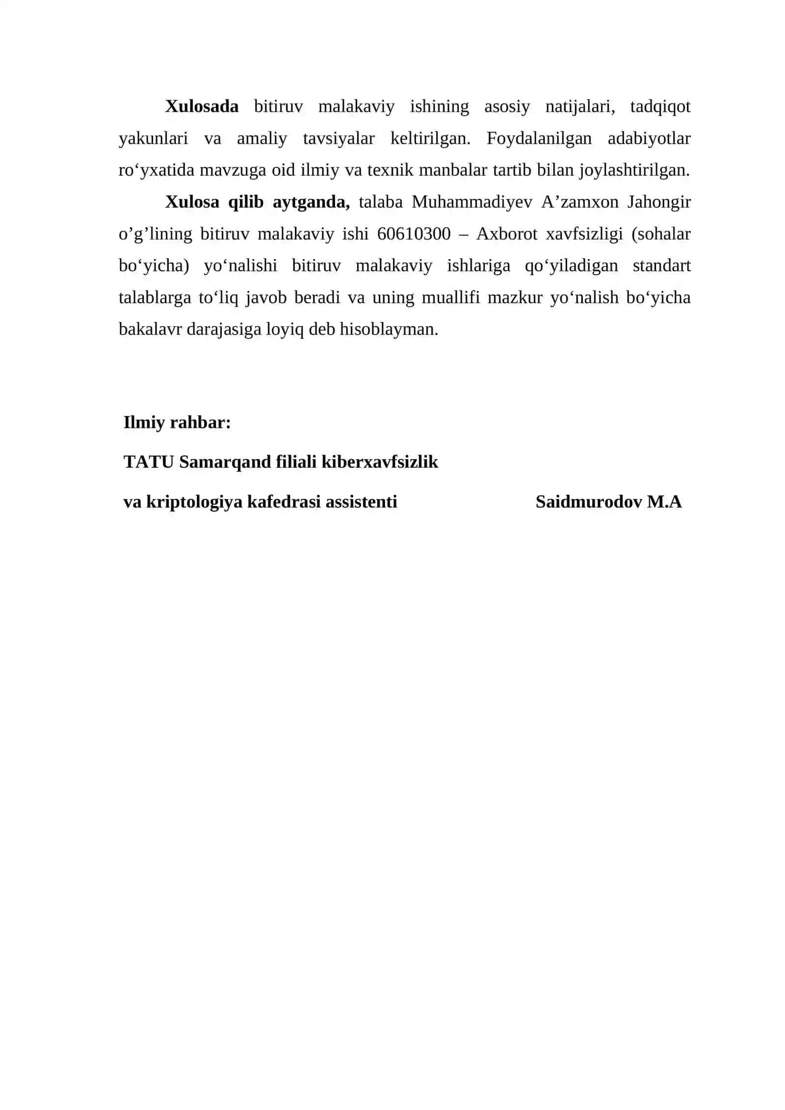 IP manzillarini nazorat qilish orqali tarmoq himoyasini ta’minlash 2