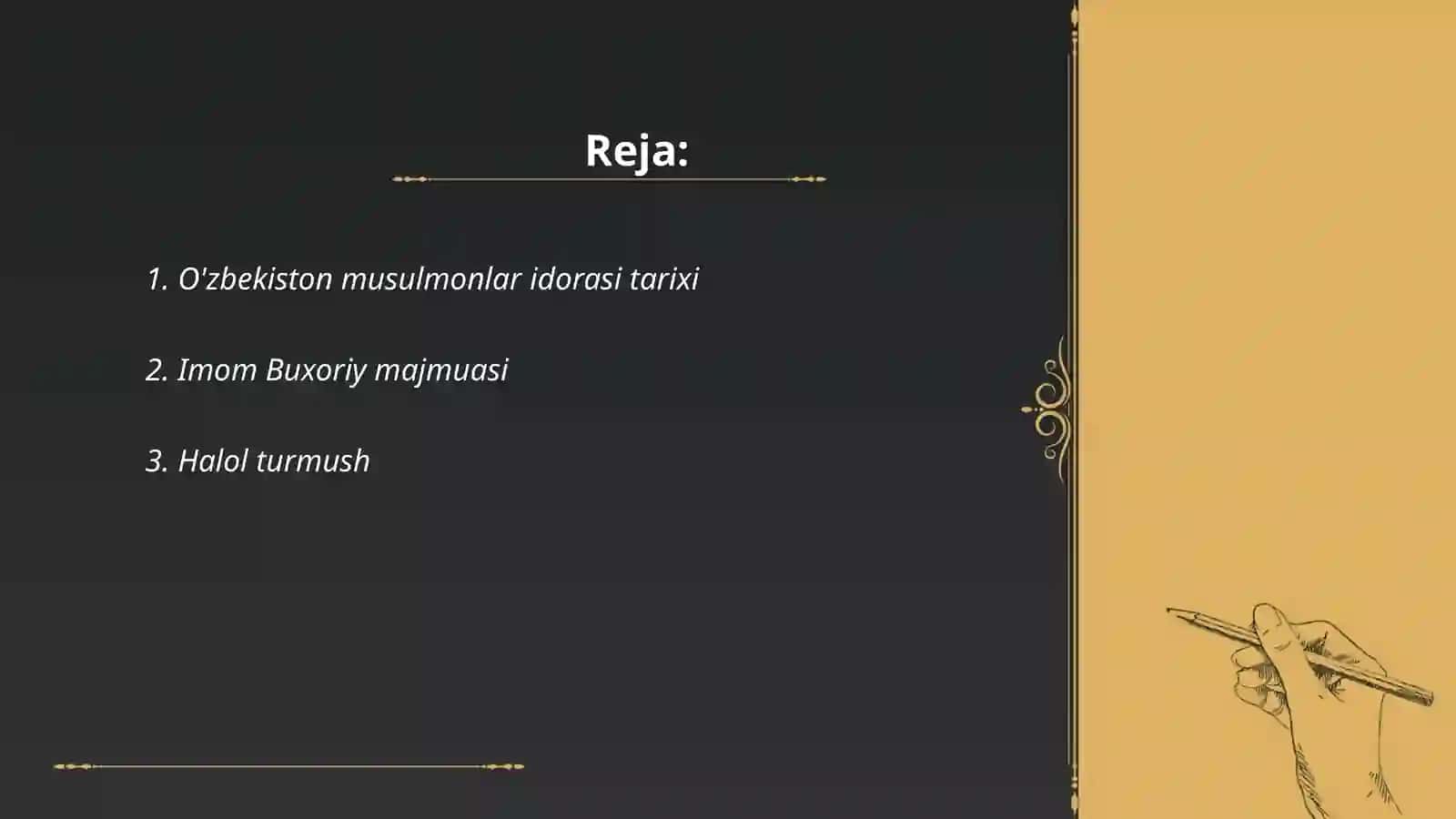 O'zbekiston musulmonlar idorasi 2