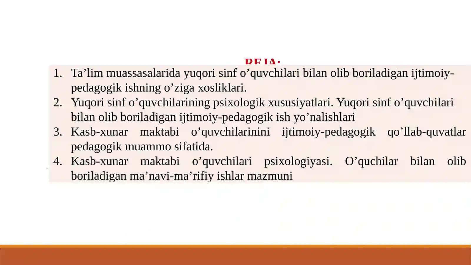 Yuqori sinf o’quvchilari bilan olib boriladigan ijtimoiy-pedagogik ish 2