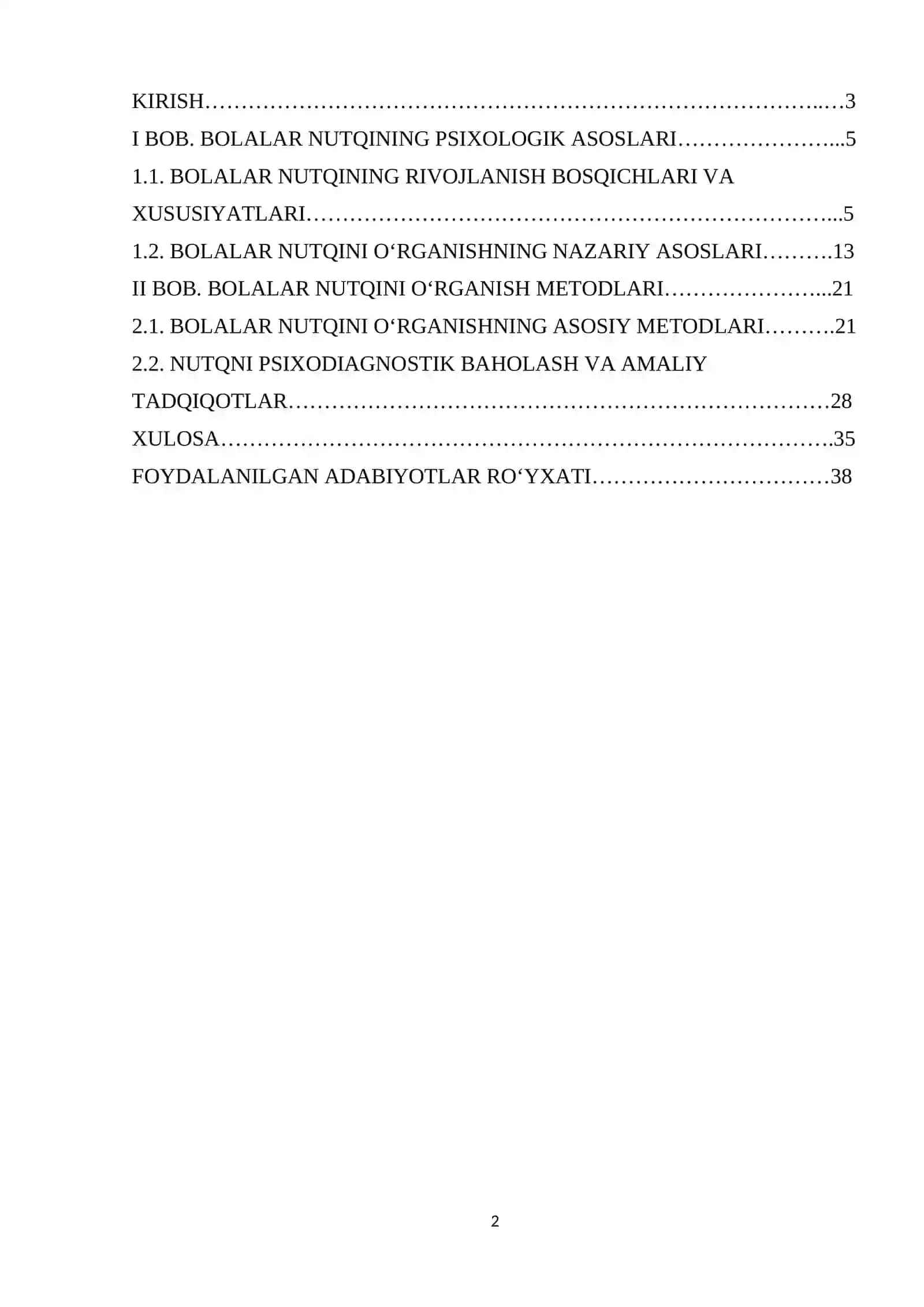 Bolalar nutqini o‘rganish metodlari 2