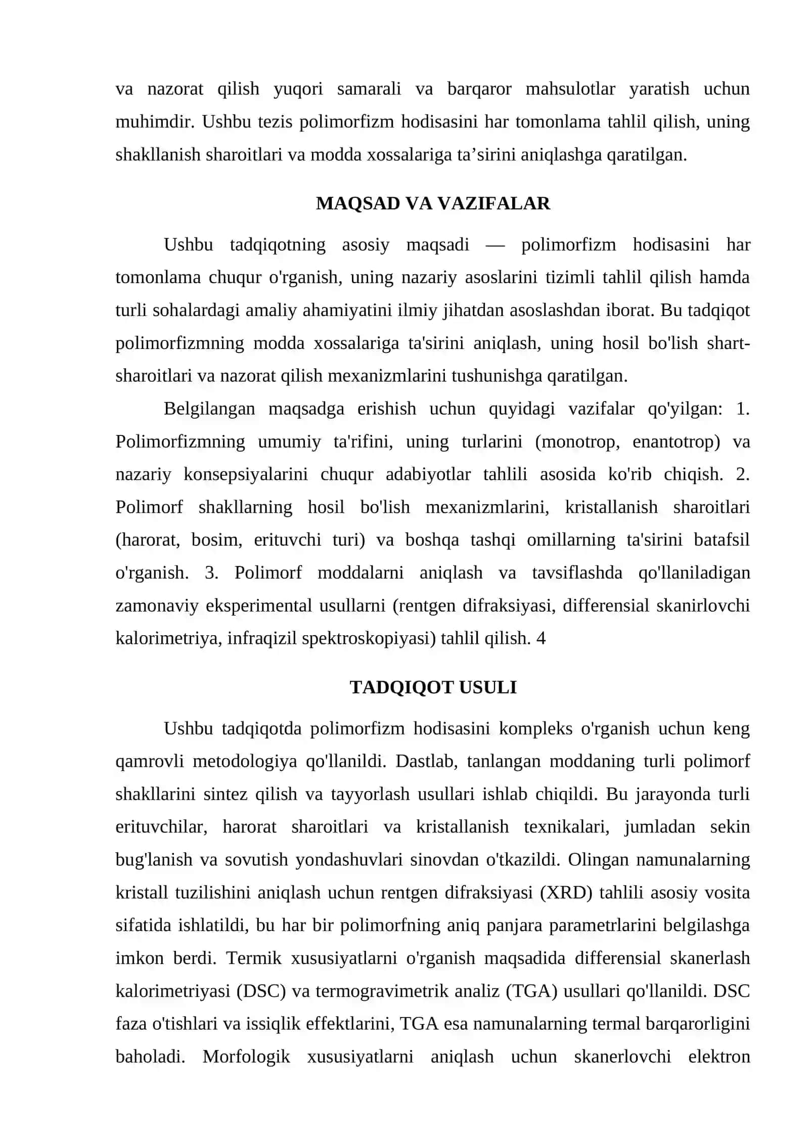 POLIMORFIZM HODISASINI O'RGANISH 2