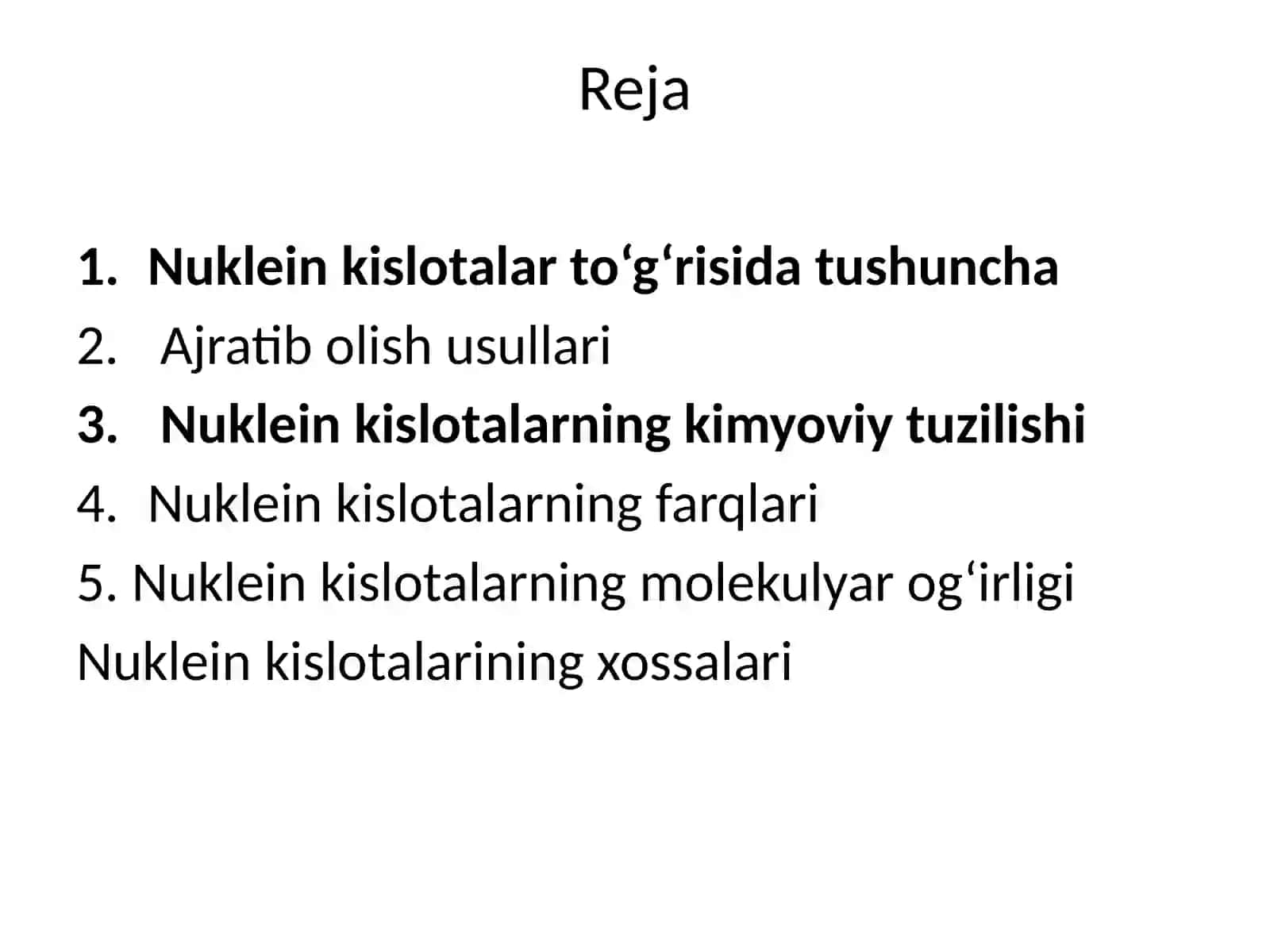 Nuklein kislotalar 2