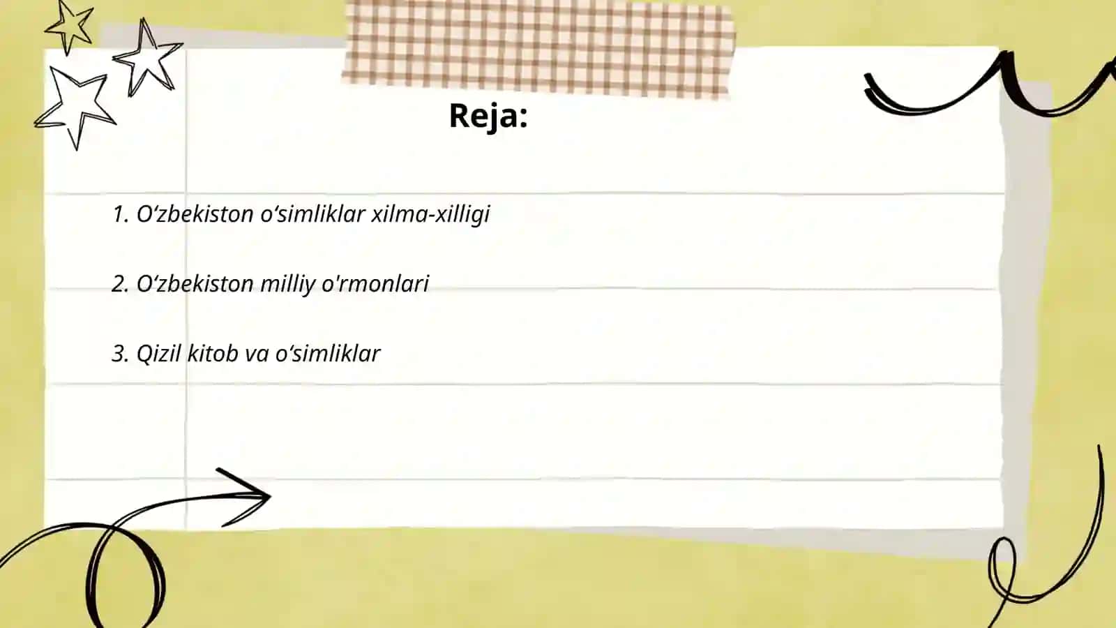 Oʻzbekiston oʻsimliklari va ularni muhofaza qilish 2