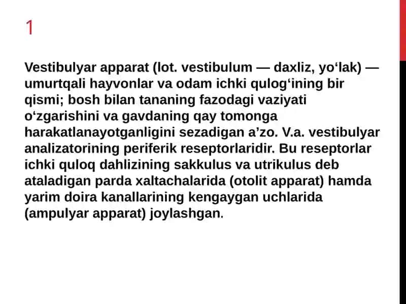 Vestibulyar apparat 2