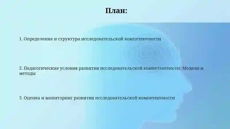Педагогические условия развития исследовательской компетентности школьников 2