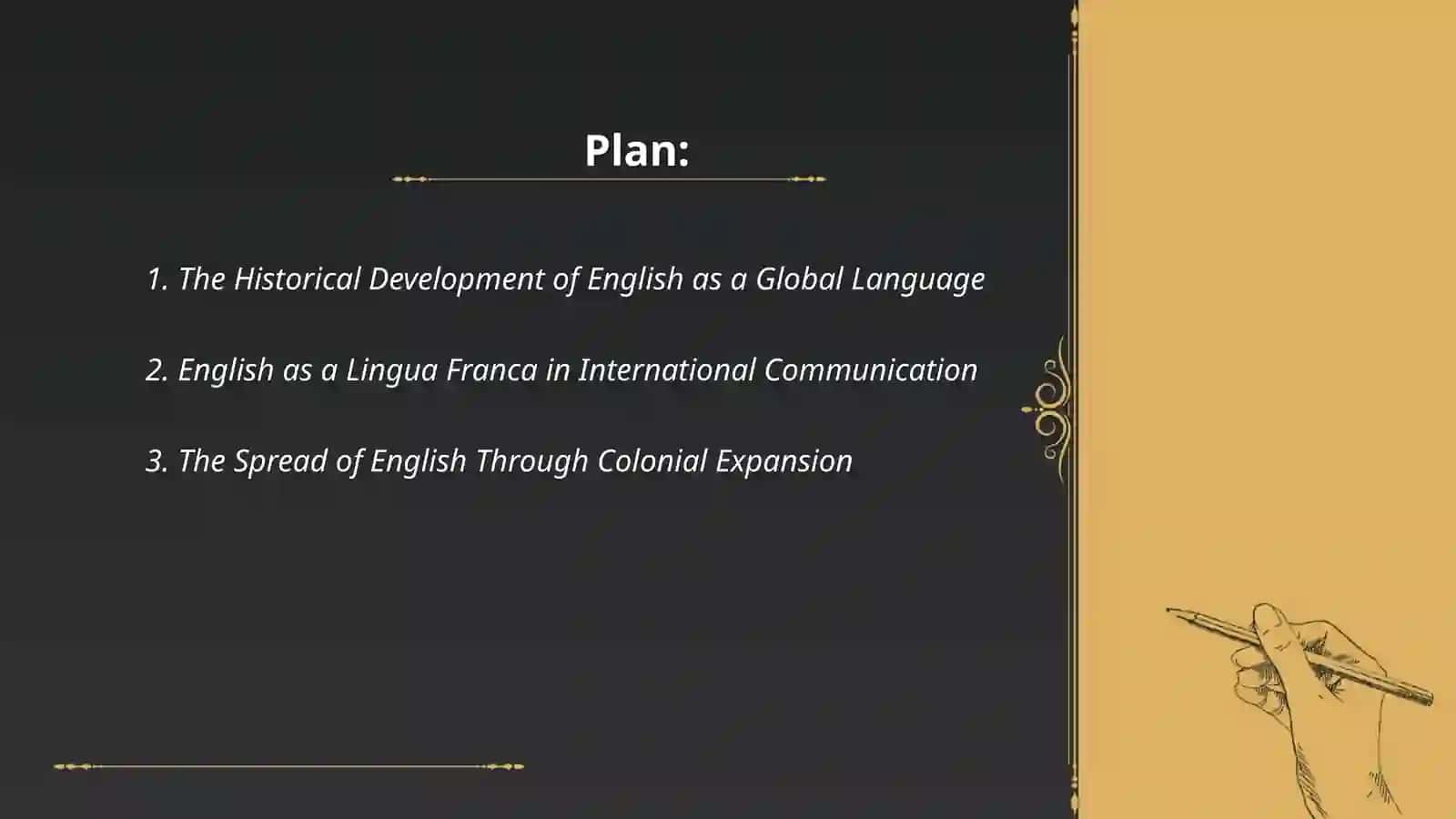 English as a Global Language in Philology 2