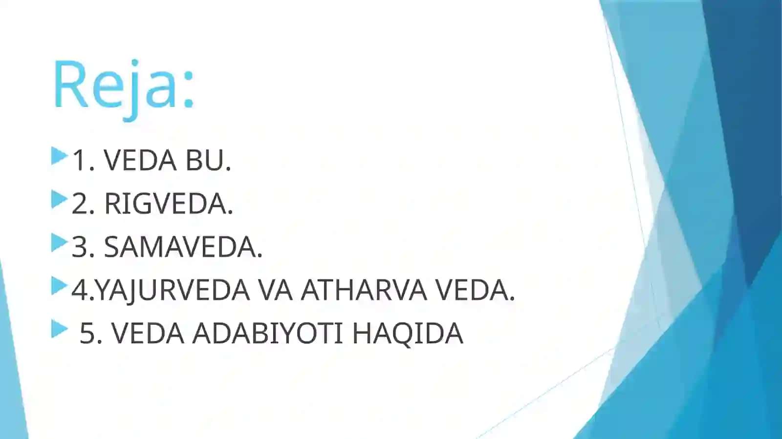 Vedalar haqida ma’lumot 2