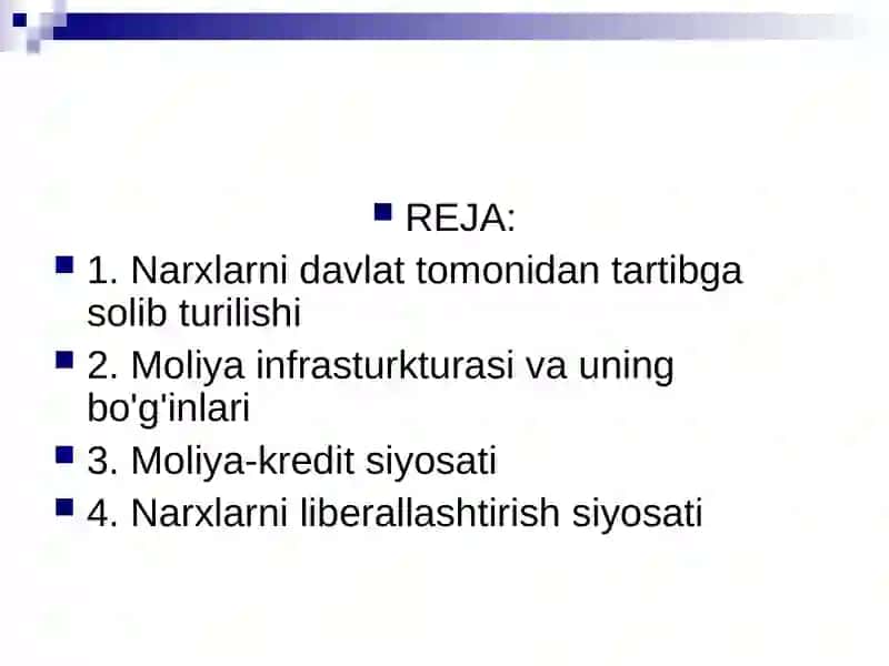 Bozor hokimiyati sharoitida narx belgilash tamoyillari 2