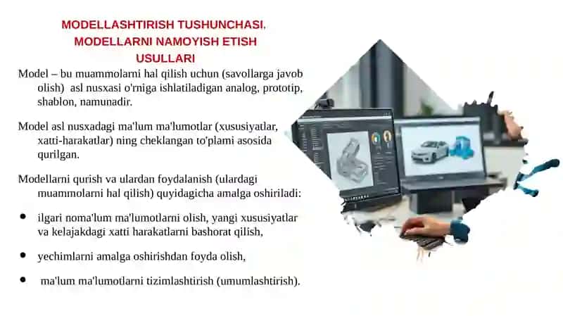 Matematik model haqida tushuncha 2