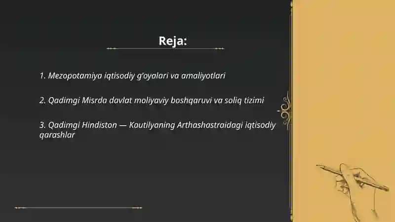 Mezopotamiya iqtisodiy gʻoyalari va amaliyotlari 2