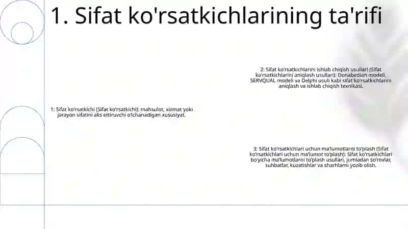 Sifat KoʻRsatkichlarini Aniqlash Usullari 2