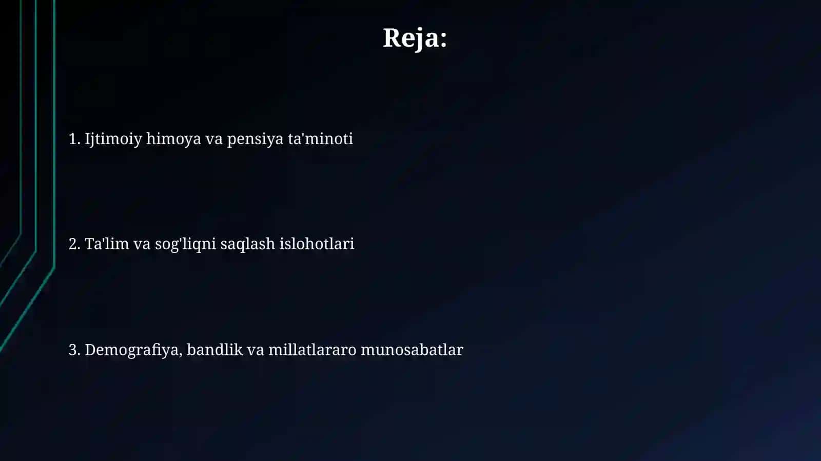 Ijtimoiy himoya va pensiya ta'minoti 2