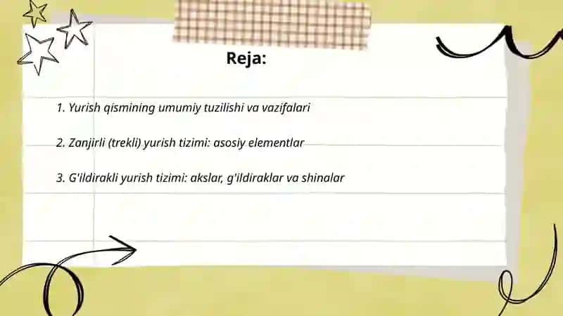 Qurilish mashinalarining yurish qisimlari 2