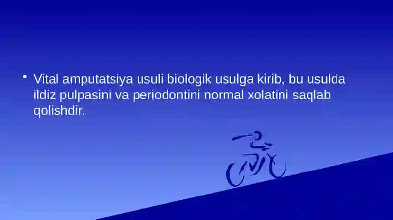 Pulpitlarni vital amputatsiya usuli bilan davolash 2