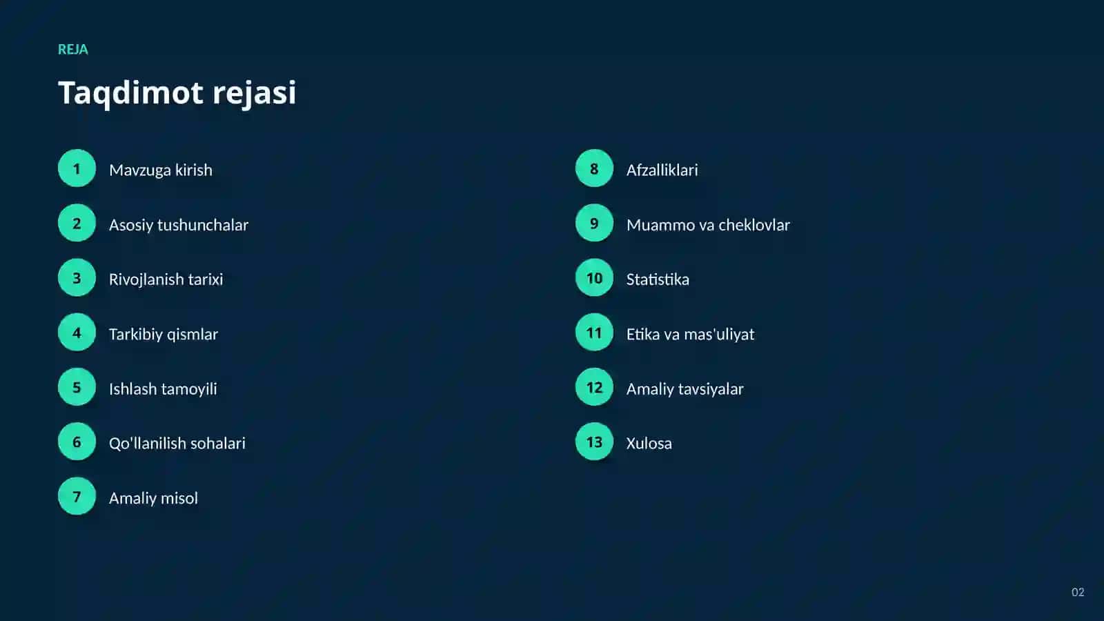 SUN'IY INTELLEKT • AI KELAJAGI VA JAMIYAT 2