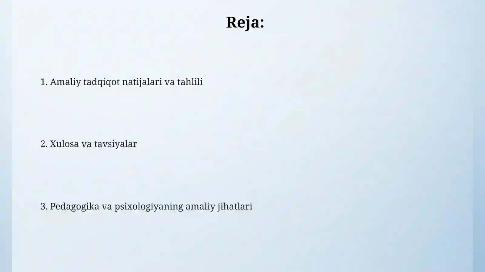 Malakaviy amaliyot xisoboti pedagogika va psixologiya yonalishi 2