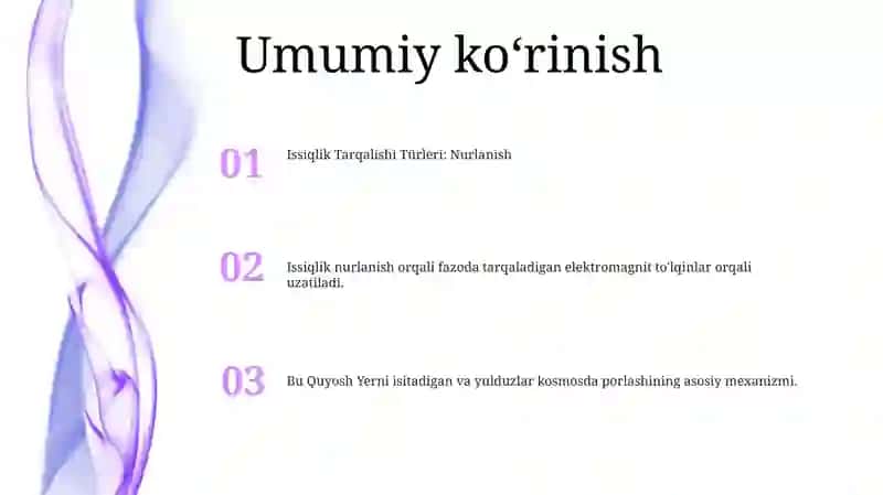 Issiqlikni Nurlanish Usulida Tarqalishi 2