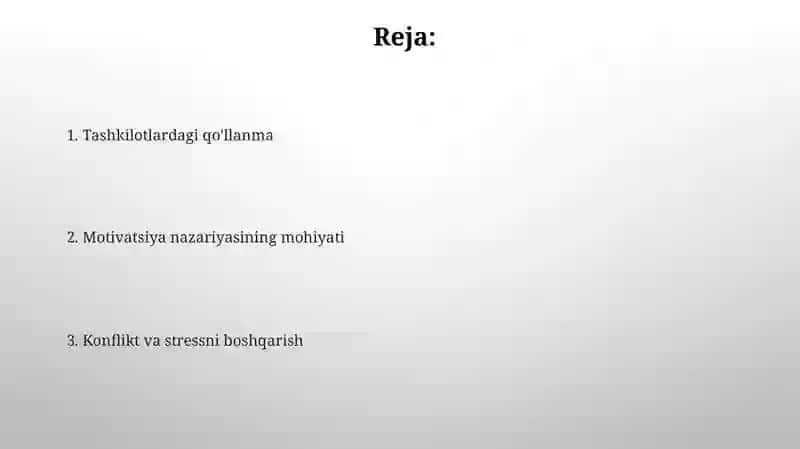 Motivatsiya nazariyasi mohiyati 2
