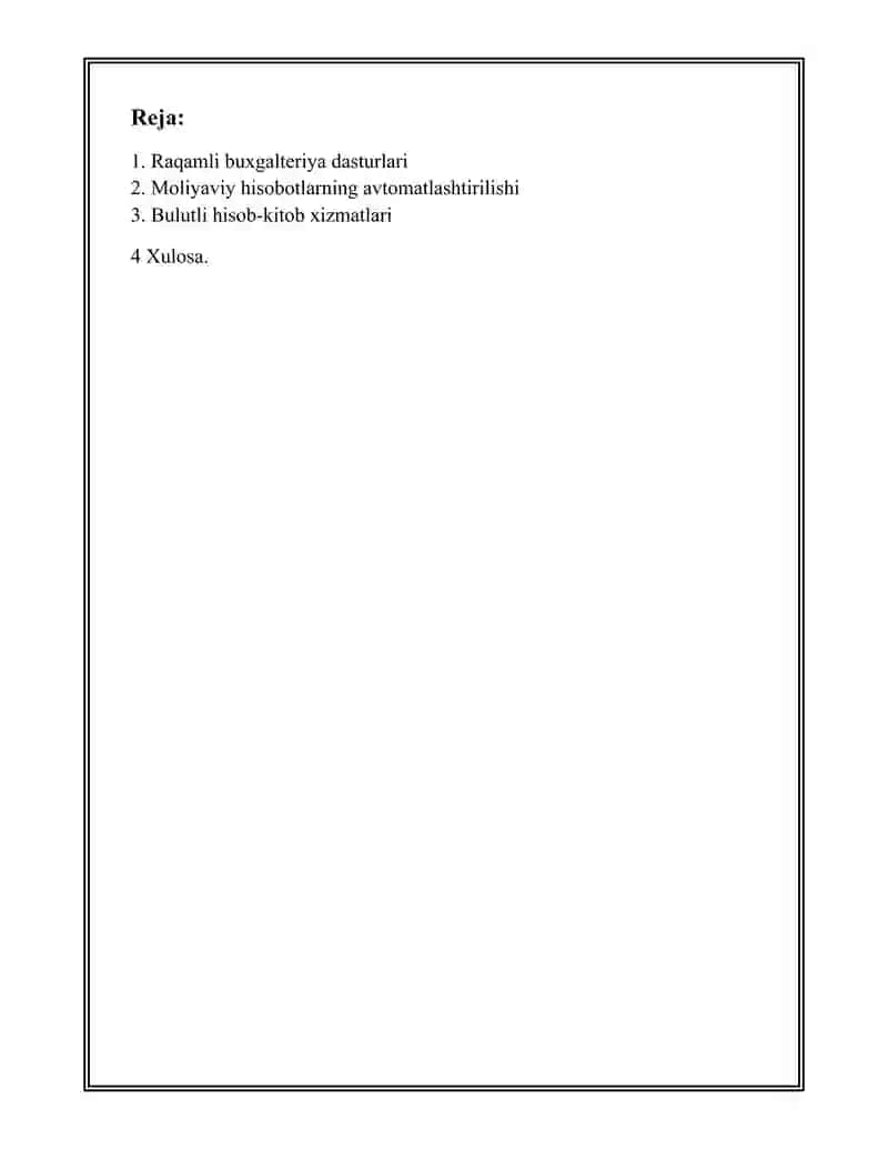 Raqamli buxgalteriya dasturlari 2