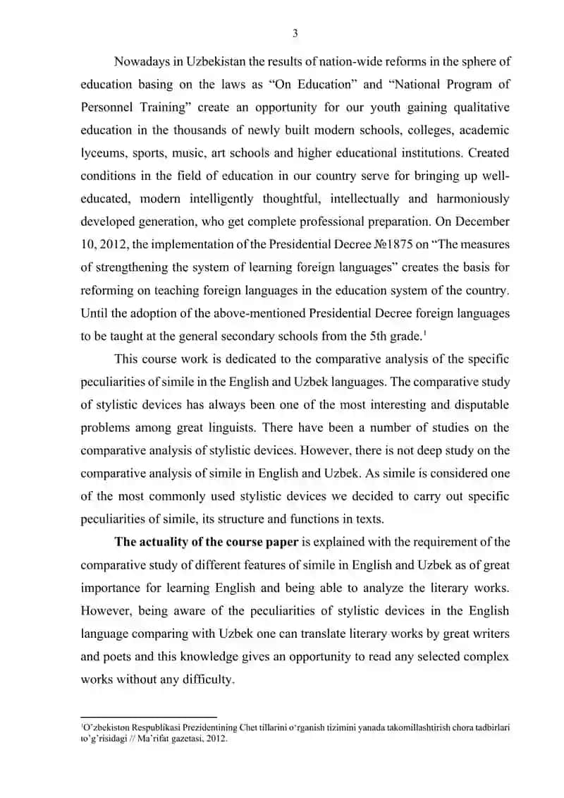 COMPARATIVE ANALYSIS OF THE USAGE OF SIMILE IN ENGLISH AND UZBEK 2