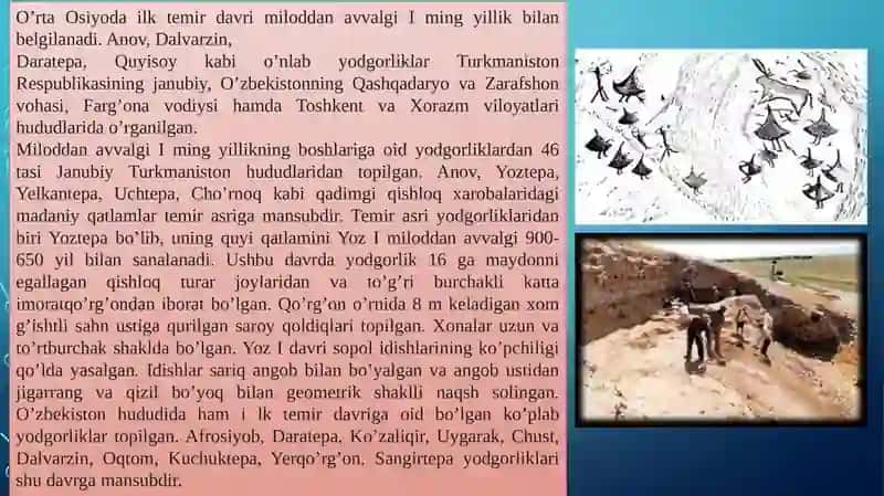 Ilk temirdavriyodgorliklari 2