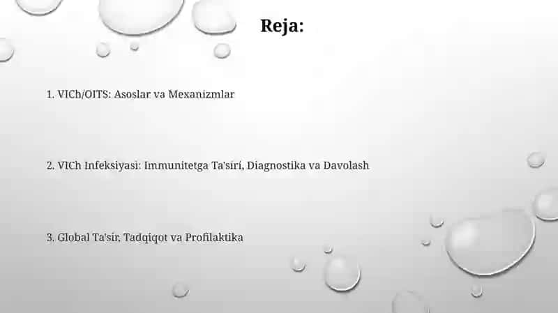 Immunitetga Qarshi Kurashuvchi Virus: OIV va OITSning Mexanizmi 2