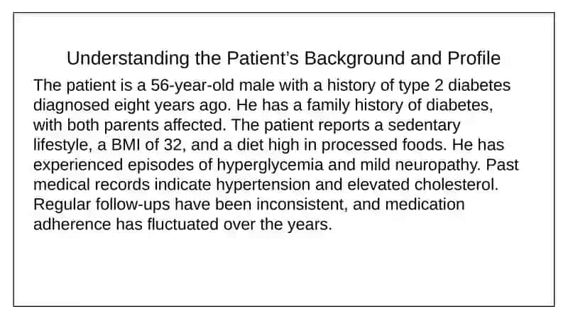 Diabetes Case Study Presentation 2
