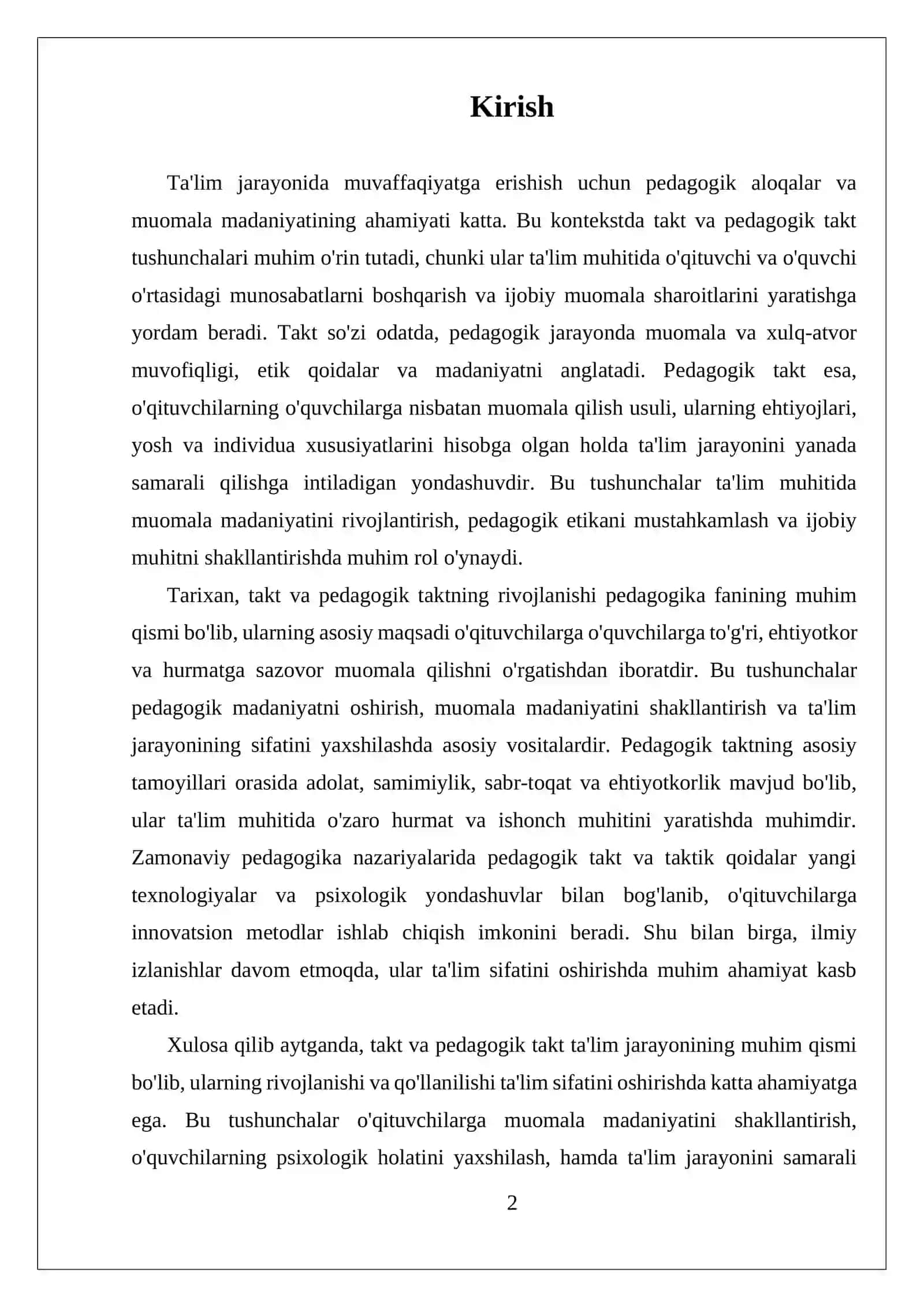 TAKT VA PEDOGOGIK TAKT HAQIDA TUSHUNCHA 2