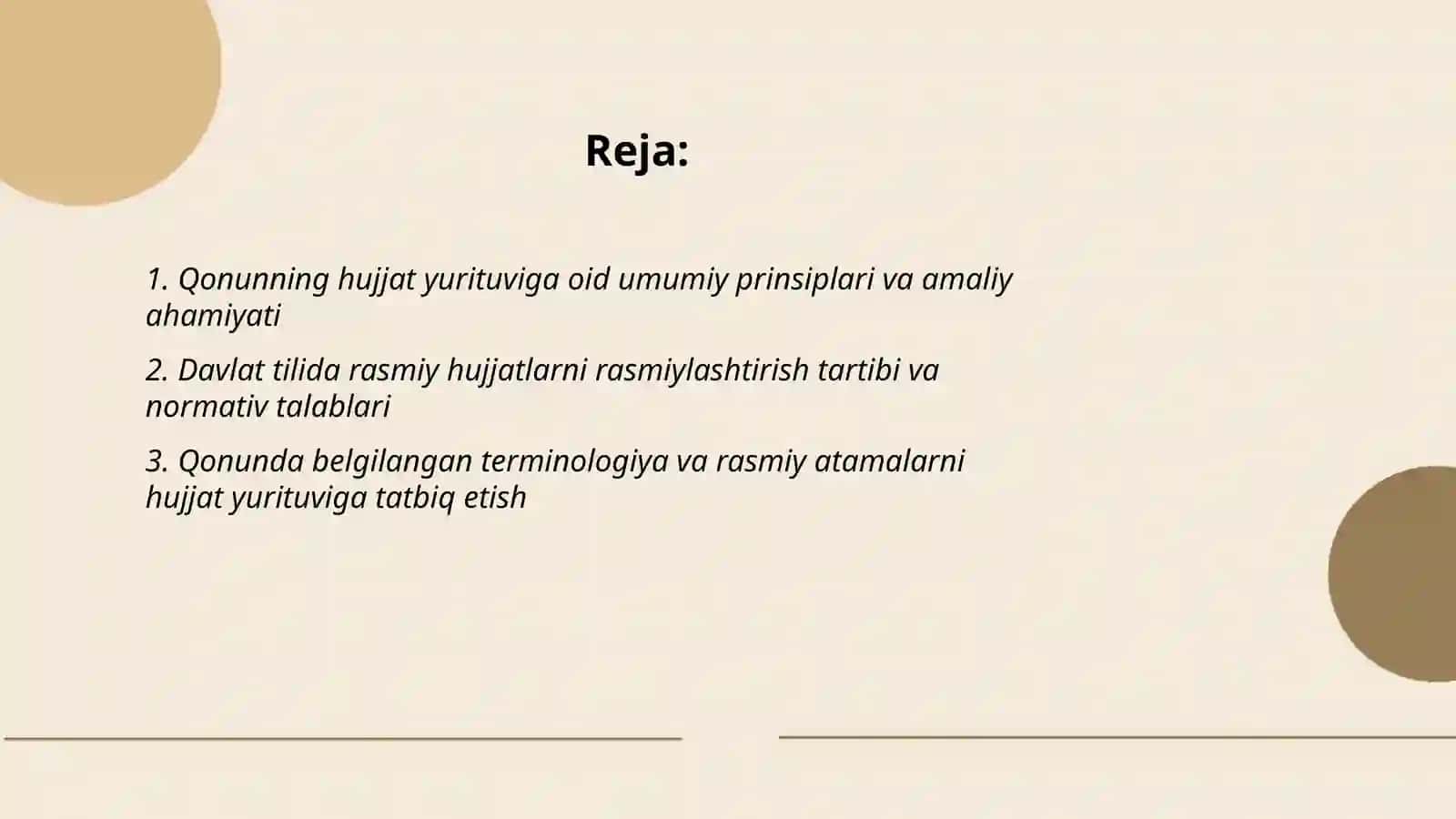 O’zbekiston Respublikasining Davlat tili haqida Qonun 2