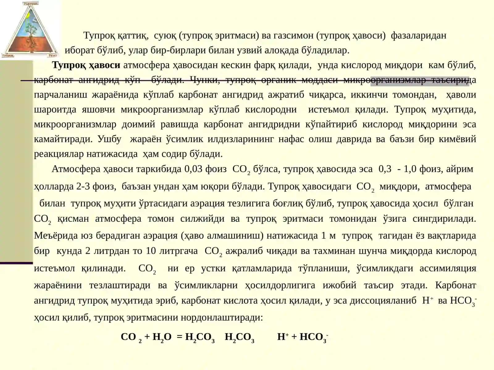 Усимликлар озиқланиши 2