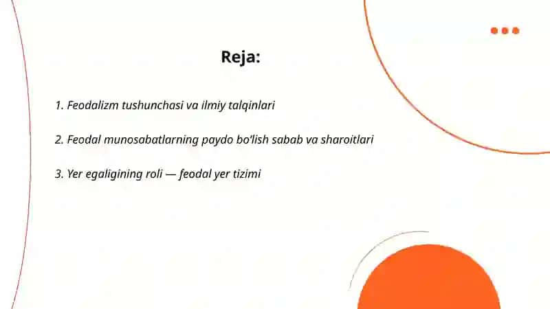 Feodalizm tushunchasi va ilmiy talqinlari 2
