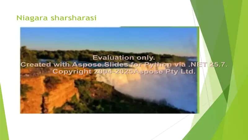 Niagara sharsharasi 2