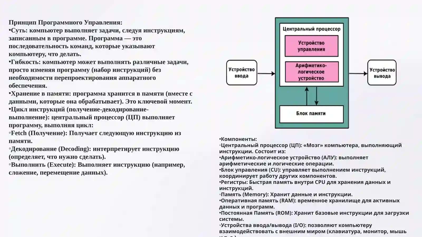 Архитектура фон Неймана: основасовременных компьютеров 2