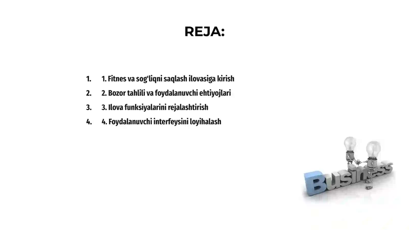 Fitnes va Sog'liqni saqlash ilovasi 2