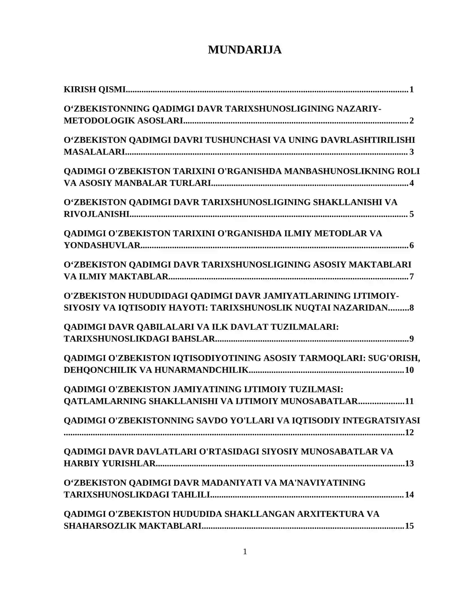 Oʻzbekistonning qadimgi davr tarixi tarixshunoslik tahlili 2