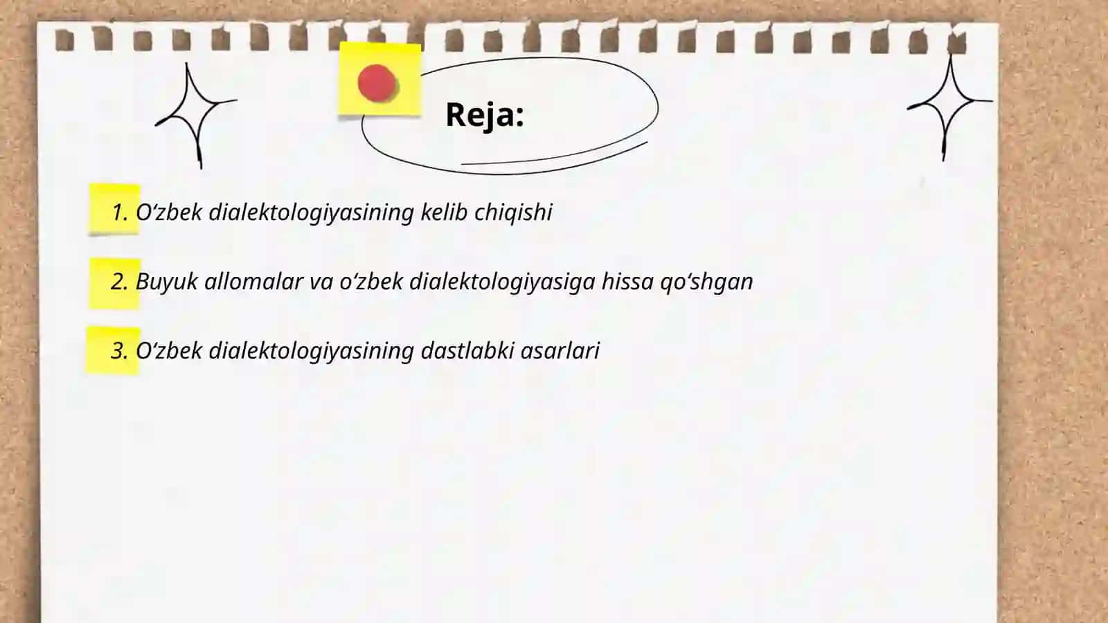 Oʻzbek dialektologiyasining oʻrganilish tarixi 2