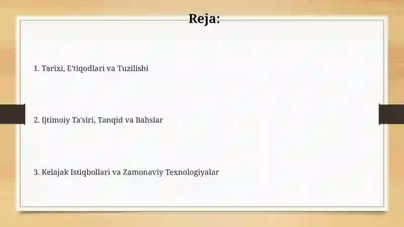 Zamonaviy diniy harakatlar va sektalar 2
