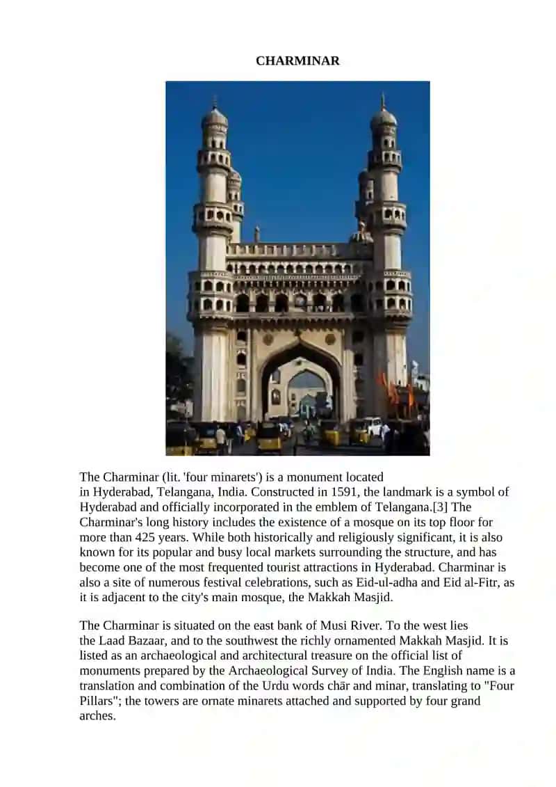 FAMOUS HISTORICAL MONUMENTS 2