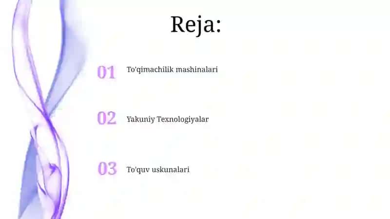 To'quv uskunalari 2
