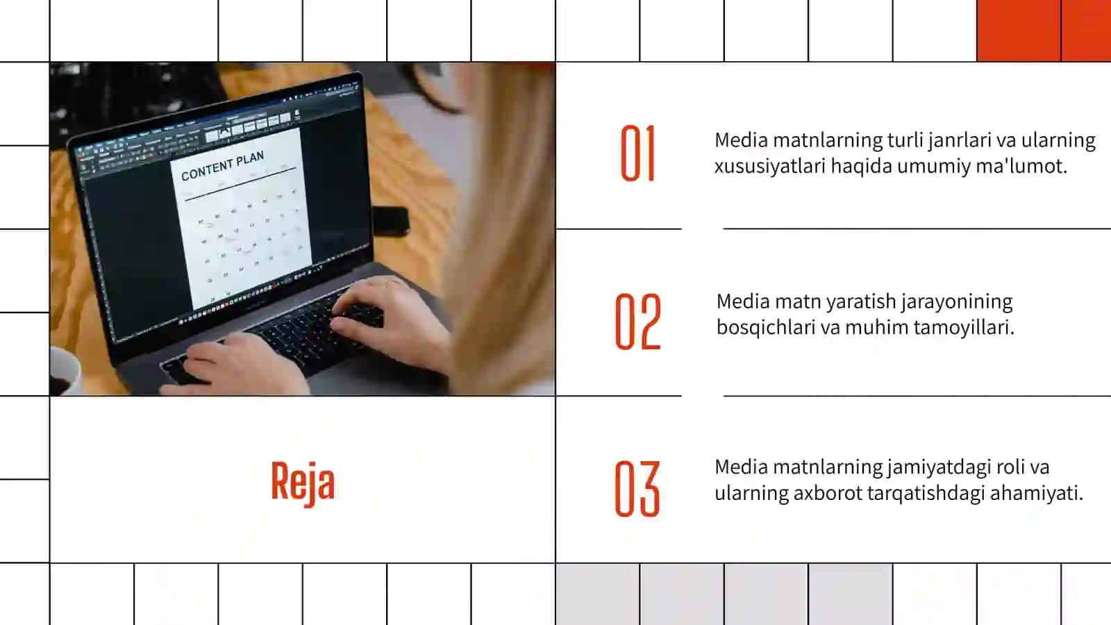 Media matnlar va ularning yaratilishi 2