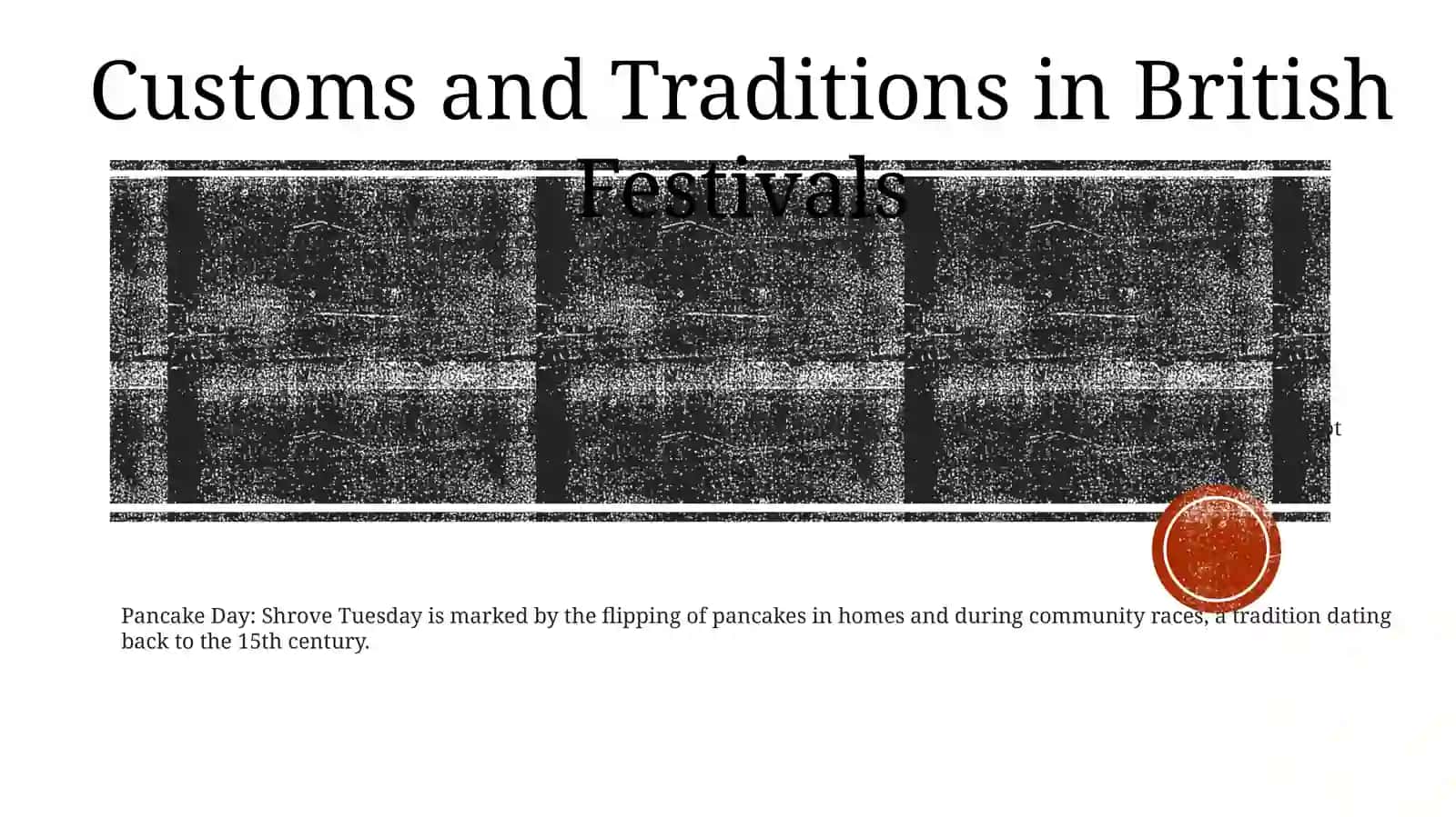 Customs and Traditions in British Festivals 2