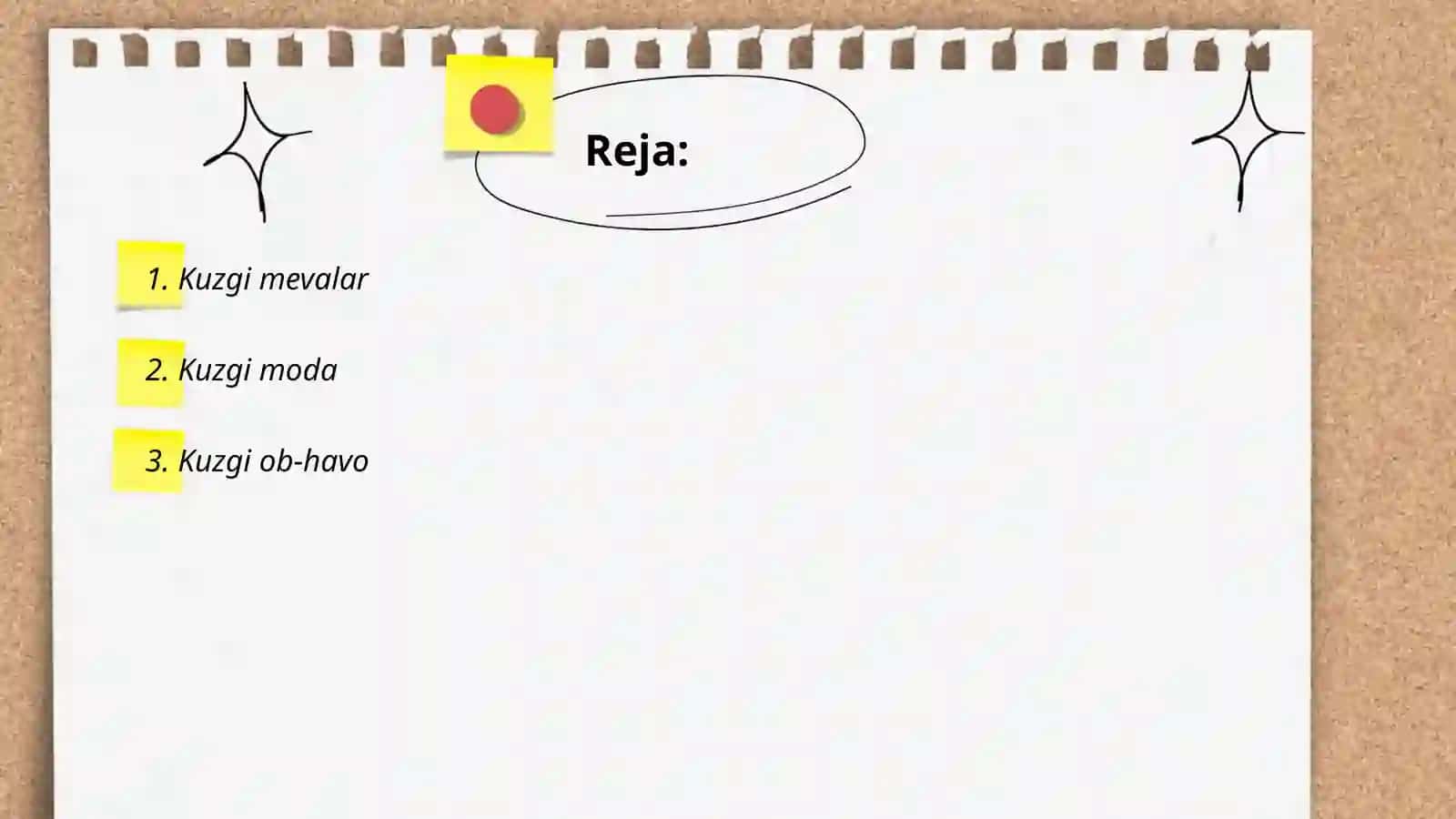 Kuzgi mevalar 2
