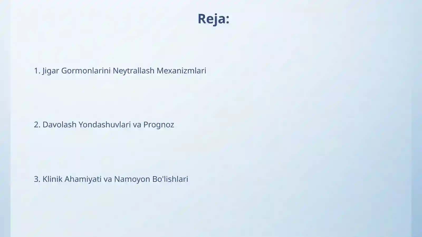 Jigarda garmonlarning zararsizlantirilishi, klinik ahamiyat 2