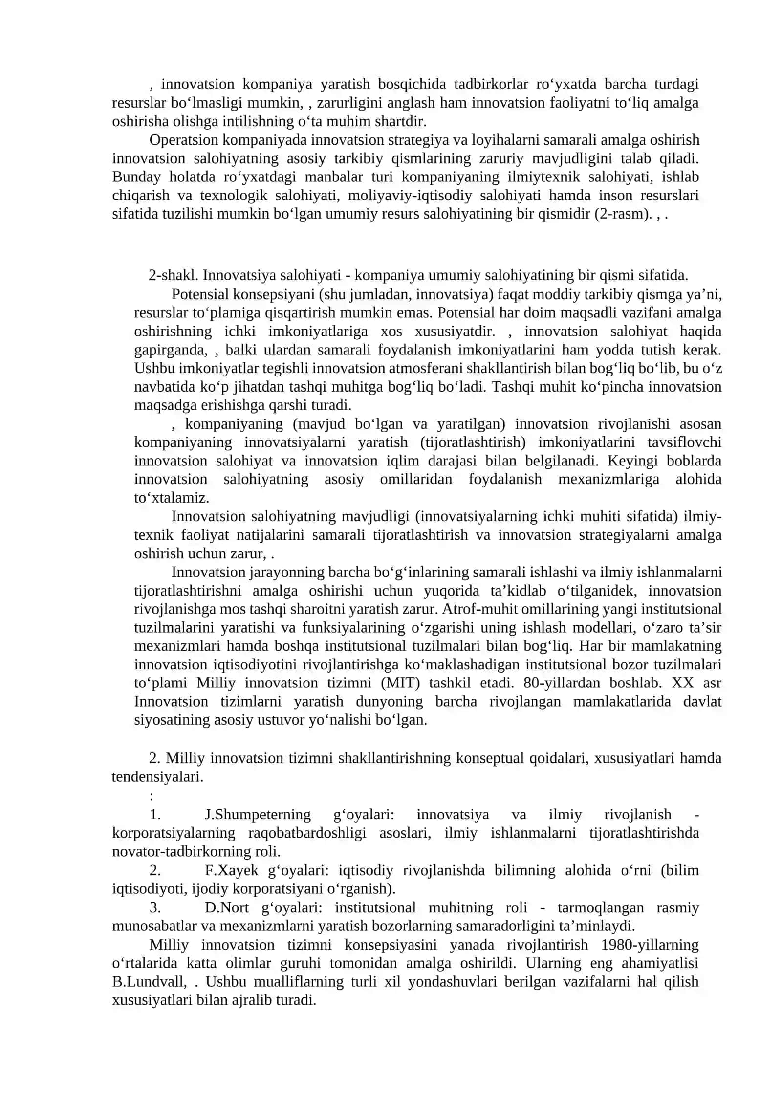 Innovatsion muhit - samarali innovatsiyalarning eng muhim sharti sifatida 2